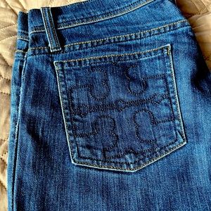 TORY BURCH  dark denim washed jeans